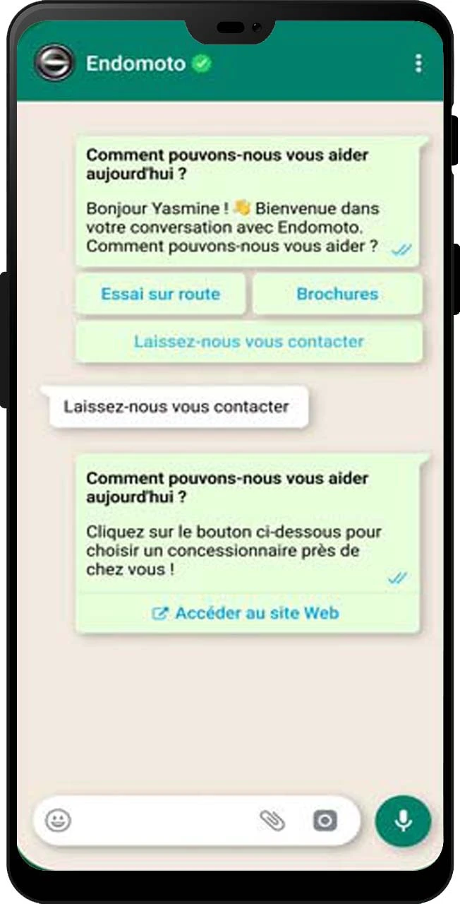 WhatsApp Business dernière version